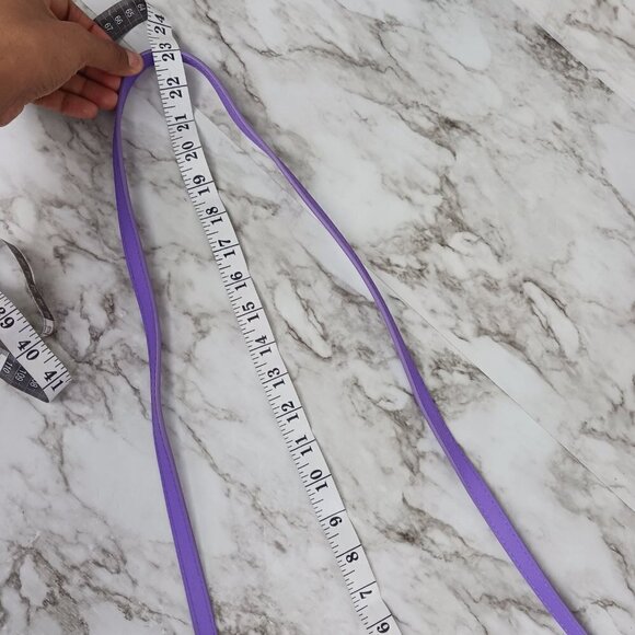 Marc Tetro Bichon Frise Purple Tote crossbody & wallet - Picture 9 of 15